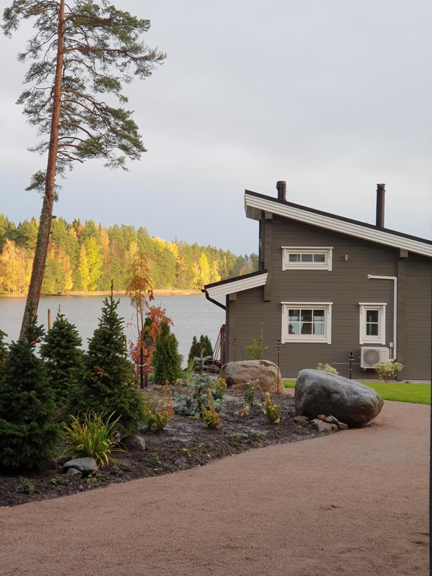 Stunning Log Cabin 45M2 On The Shore Of Kallavesi. กัวปิโอ ภายนอก รูปภาพ