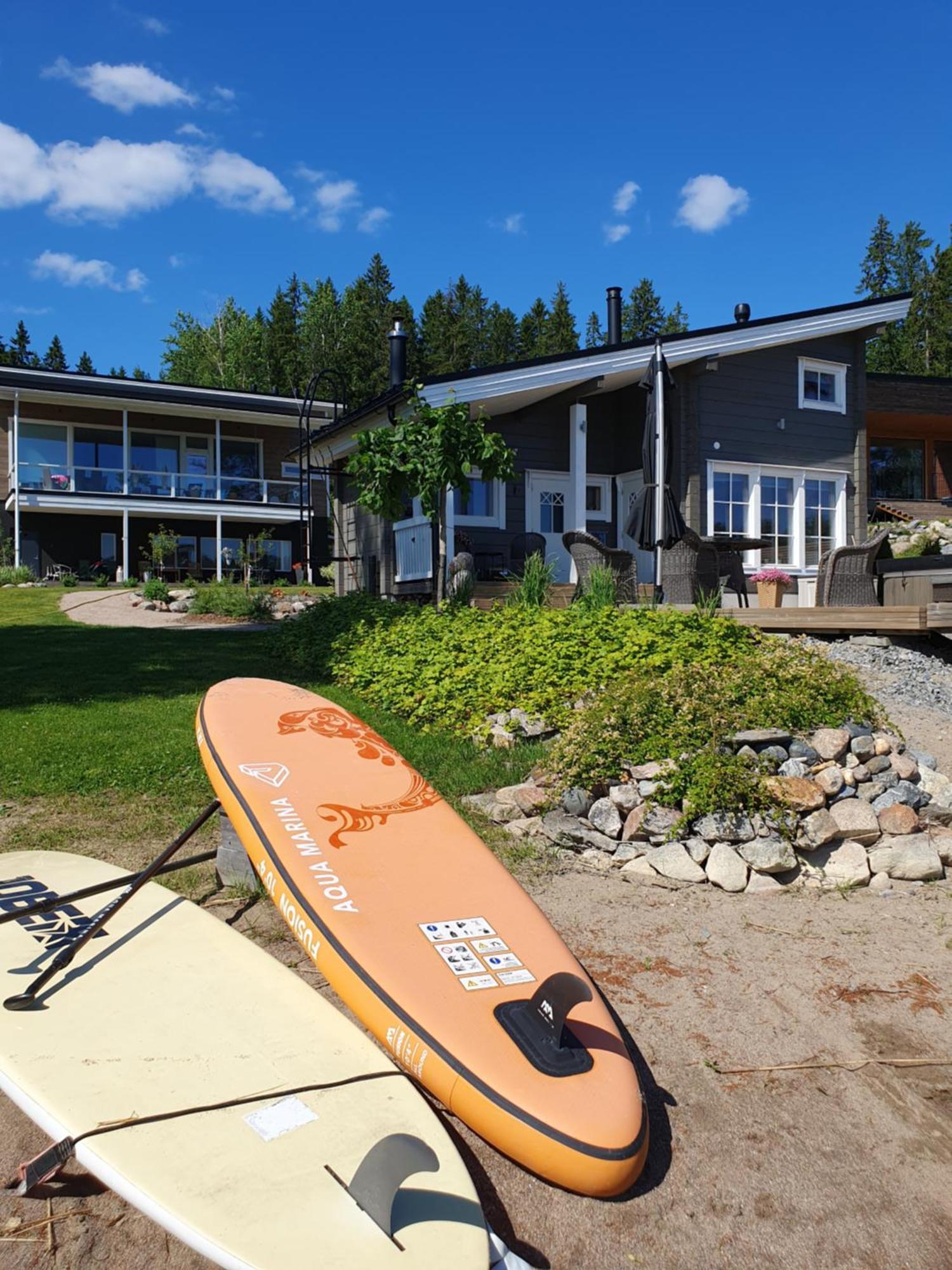Stunning Log Cabin 45M2 On The Shore Of Kallavesi. กัวปิโอ ภายนอก รูปภาพ