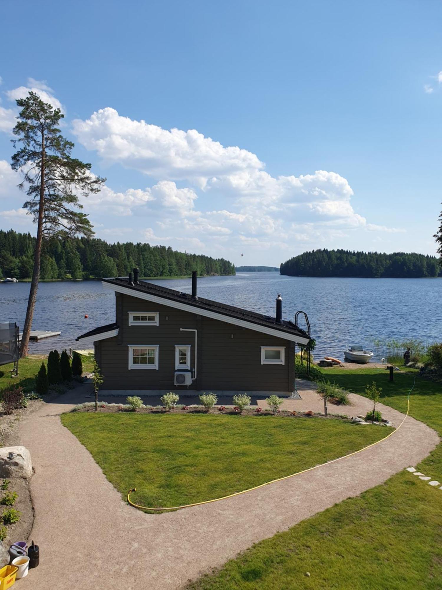 Stunning Log Cabin 45M2 On The Shore Of Kallavesi. กัวปิโอ ภายนอก รูปภาพ